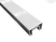 Top Rail - EH Square - 5.8m Lengths - White